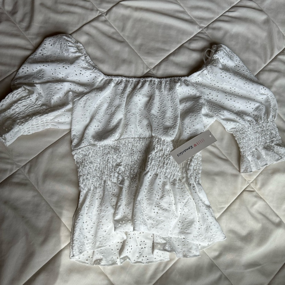 white blouse